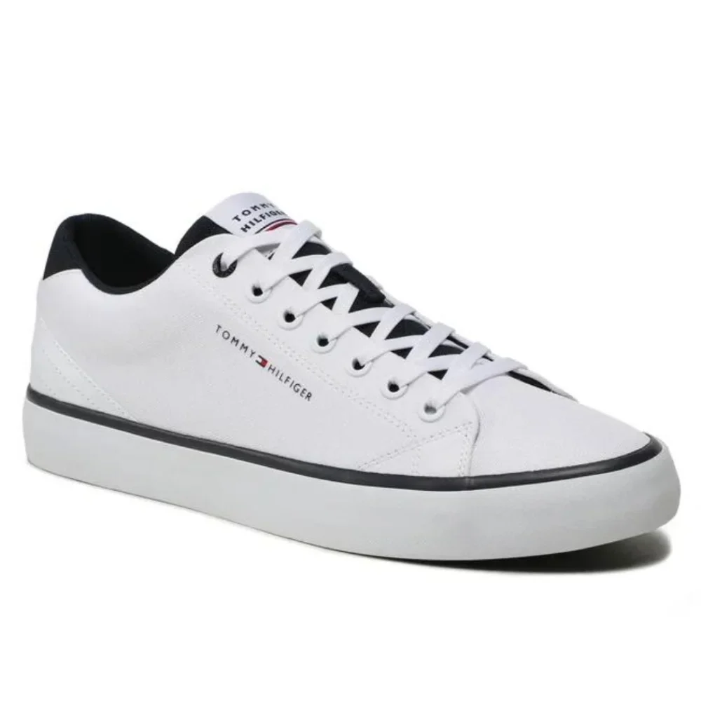 Tommy Hilfiger Th Hi Vulc Core Low Mesh Sneaker FM0FM04685-WHT - Image 3