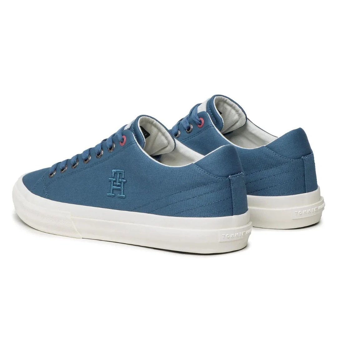 Tommy Hilfiger Th Hi Vulc Street Low Veg Dyes Men FM0FM04422-BLU - Image 4