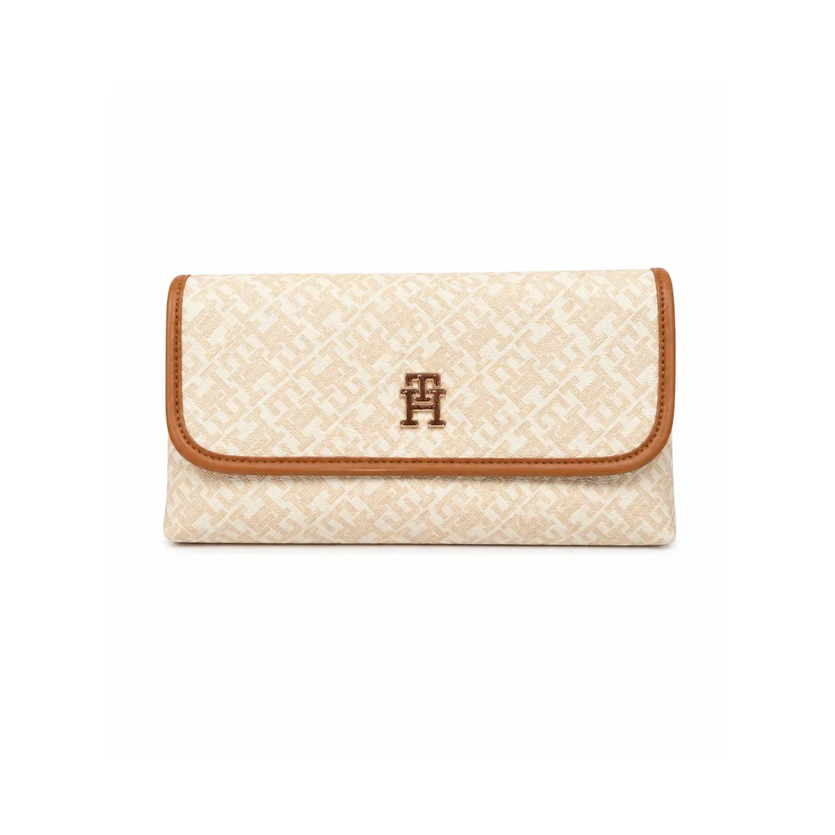 Tommy Hilfiger TH MONOPLAY LE FLAP Crossbody Bag - BEG - Image 4