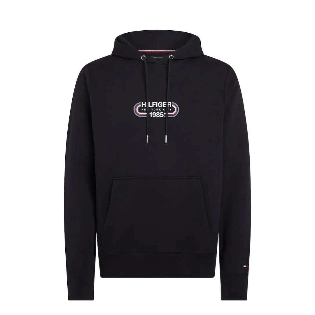 Tommy Hilfiger Track Graphic Hoodie Men MW0MW34445-BLK