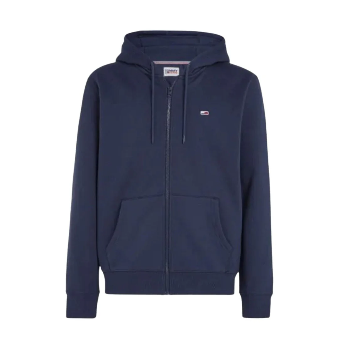 Tommy Jeans TJM Fleece Zip Thru Hoody Men DM0DM09592-NVY