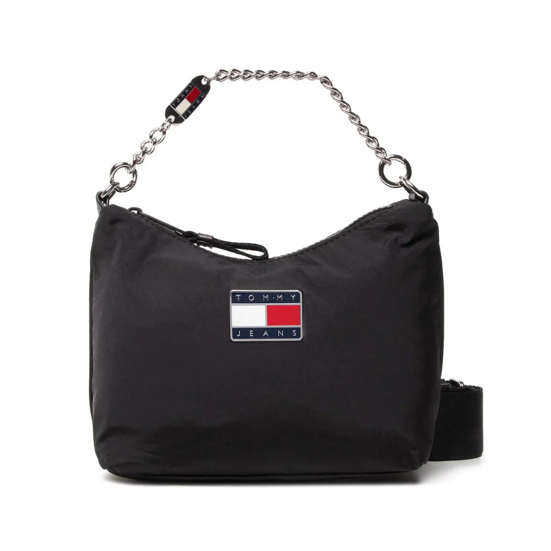 Tommy Jeans TJW Summer Nylon Shoulder Bag AW0AW11839-BLK
