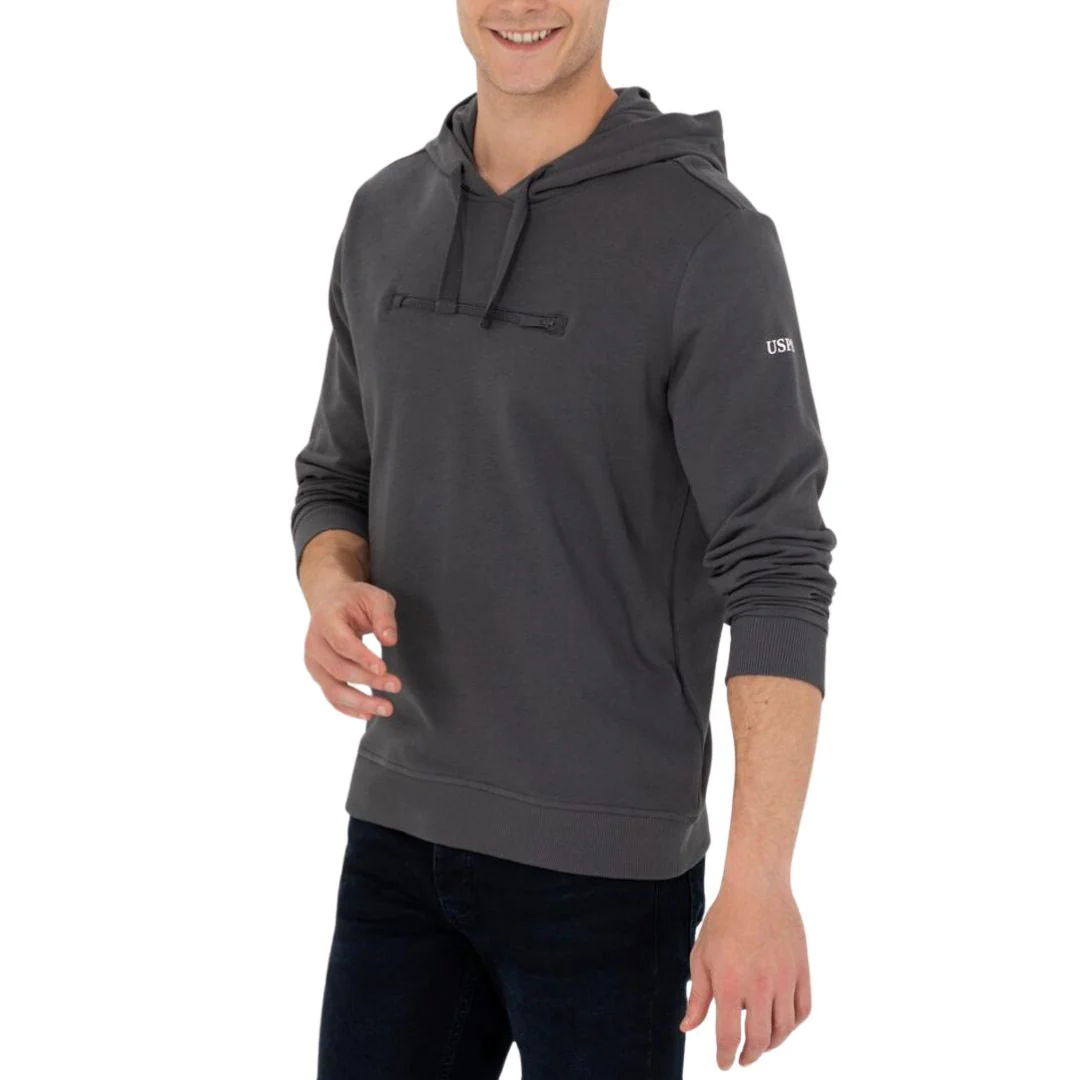 U.S. POLO ASSN. Anthracite Hoddies Men 50276407-VR006 - Image 2