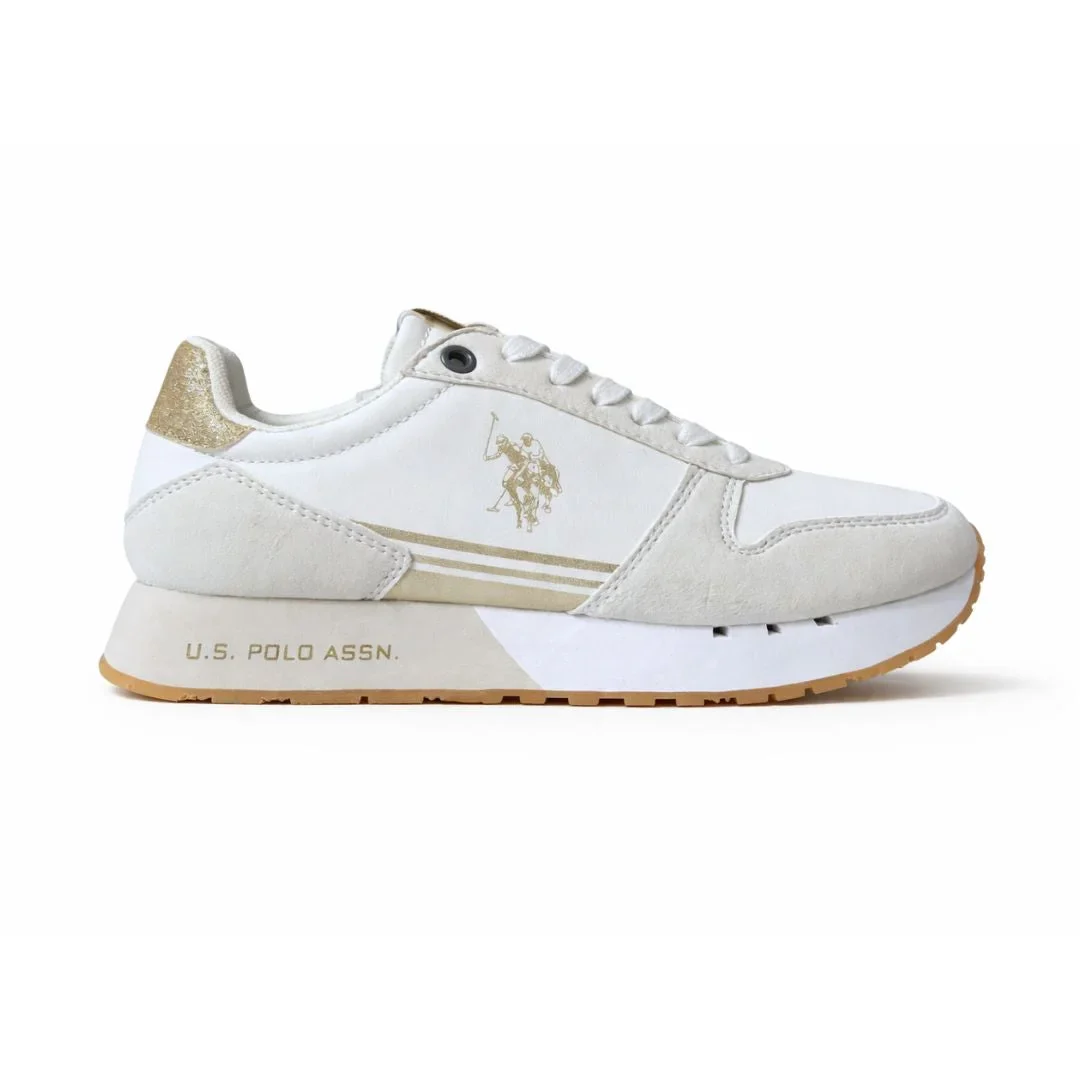U.S. POLO ASSN. Deni Sneakers Women - WHTGOLD