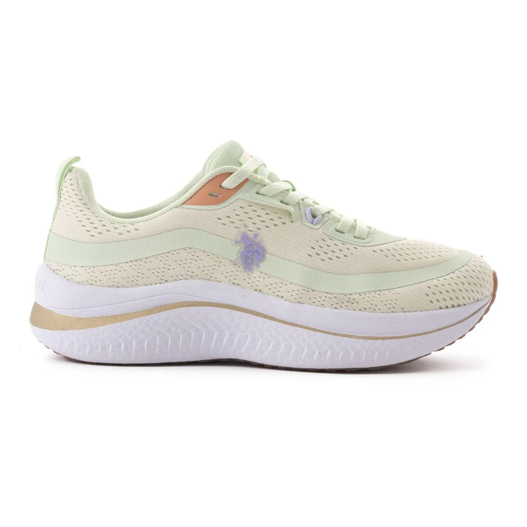 U.S. POLO ASSN. Genesis WMN 5FX Sneakers Women - GRNGLD
