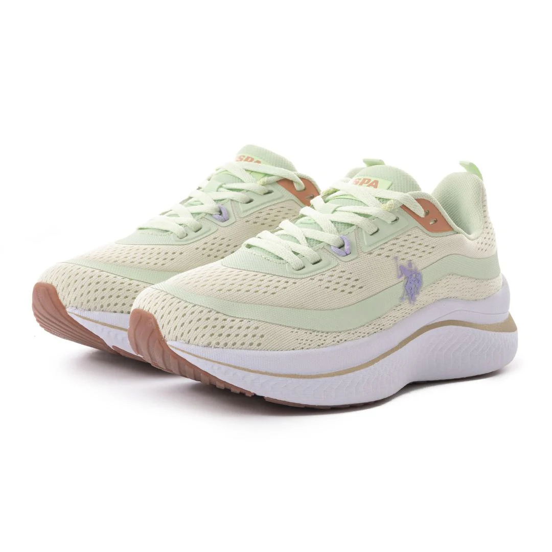 U.S. POLO ASSN. Genesis WMN 5FX Sneakers Women - GRNGLD - Image 2