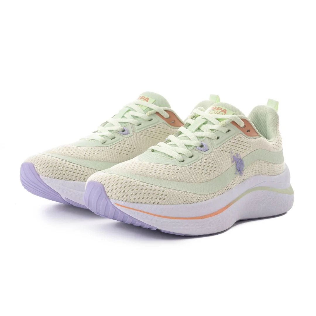 U.S. POLO ASSN. Genesis WMN 5FX Sneakers Women - GRNORG - Image 2