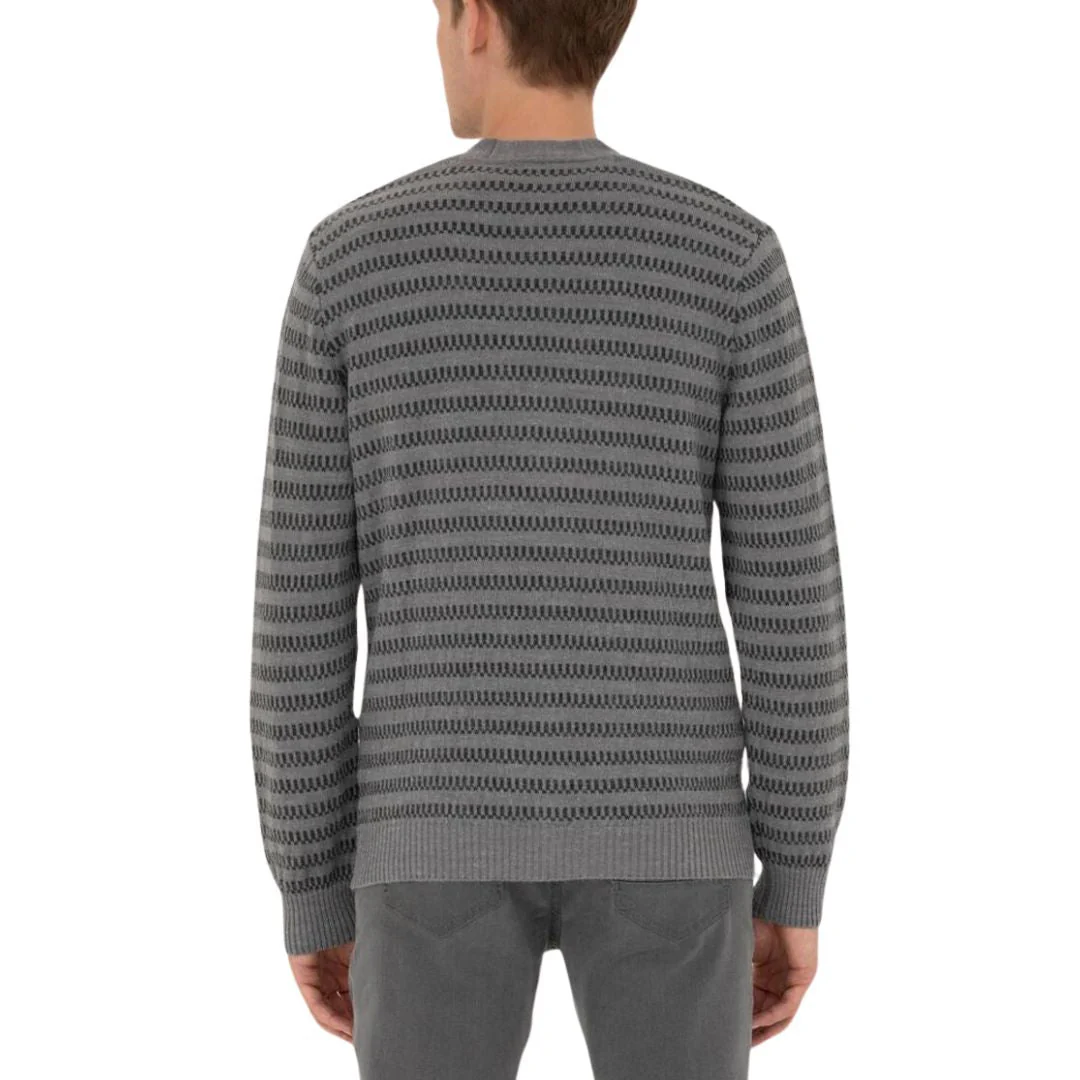 U.S. POLO ASSN. V Neck Melange Knitwear Cardigan Sweater Men 50277109-VR086 - Image 5