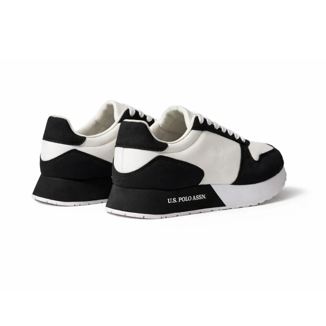 U.S. POLO ASSN. Webi Sneakers Women - BLKWHT - Image 4