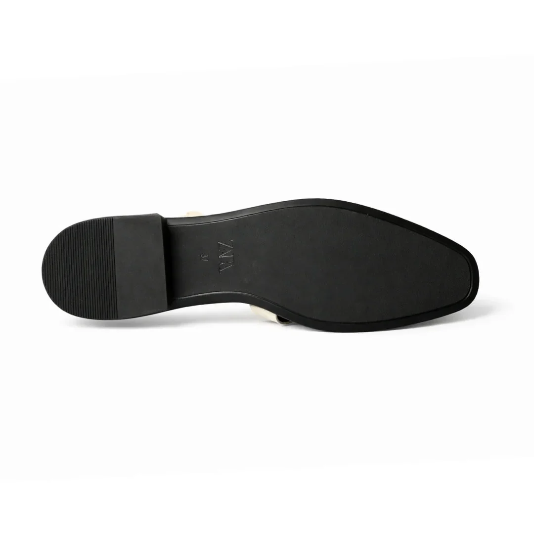 ZARA Flat Fisherman Sandals Women 2841-410-BLK - Image 5