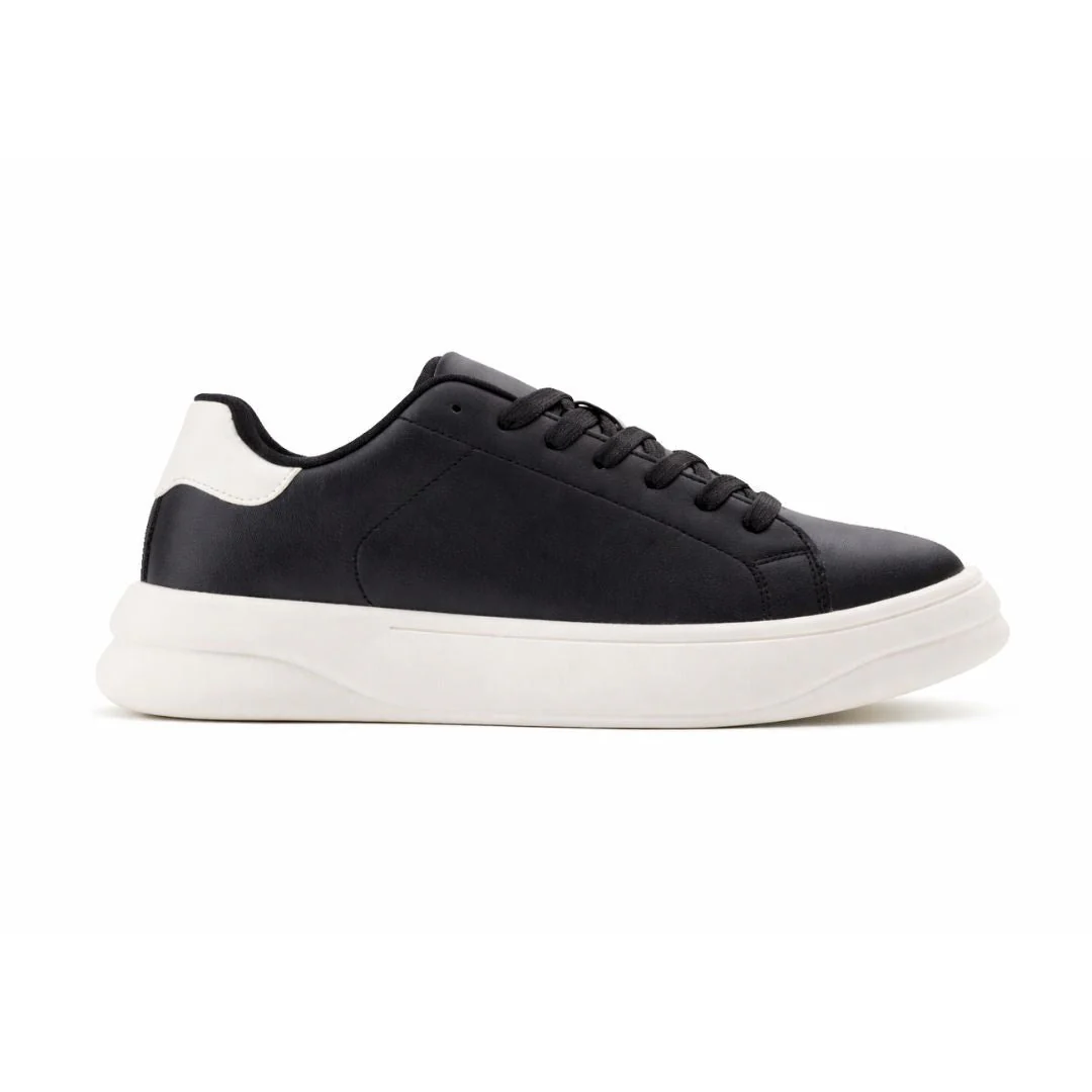 ZARA MONOCHROME CHUNKY SOLE SNEAKERS 2255-120-BLKWHT